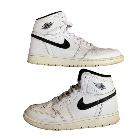 Rare 2016 Nike Air Jordan 1 Retro High Yin Yang White Size 7 - Picture 1 of 12